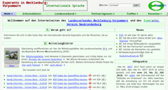 Desktop Screenshot of esperanto-nb.de